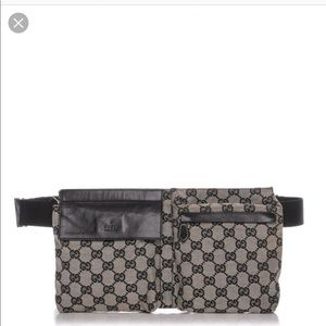 Gucci Monogram Bum Bag Waist Pouch Fanny Pack